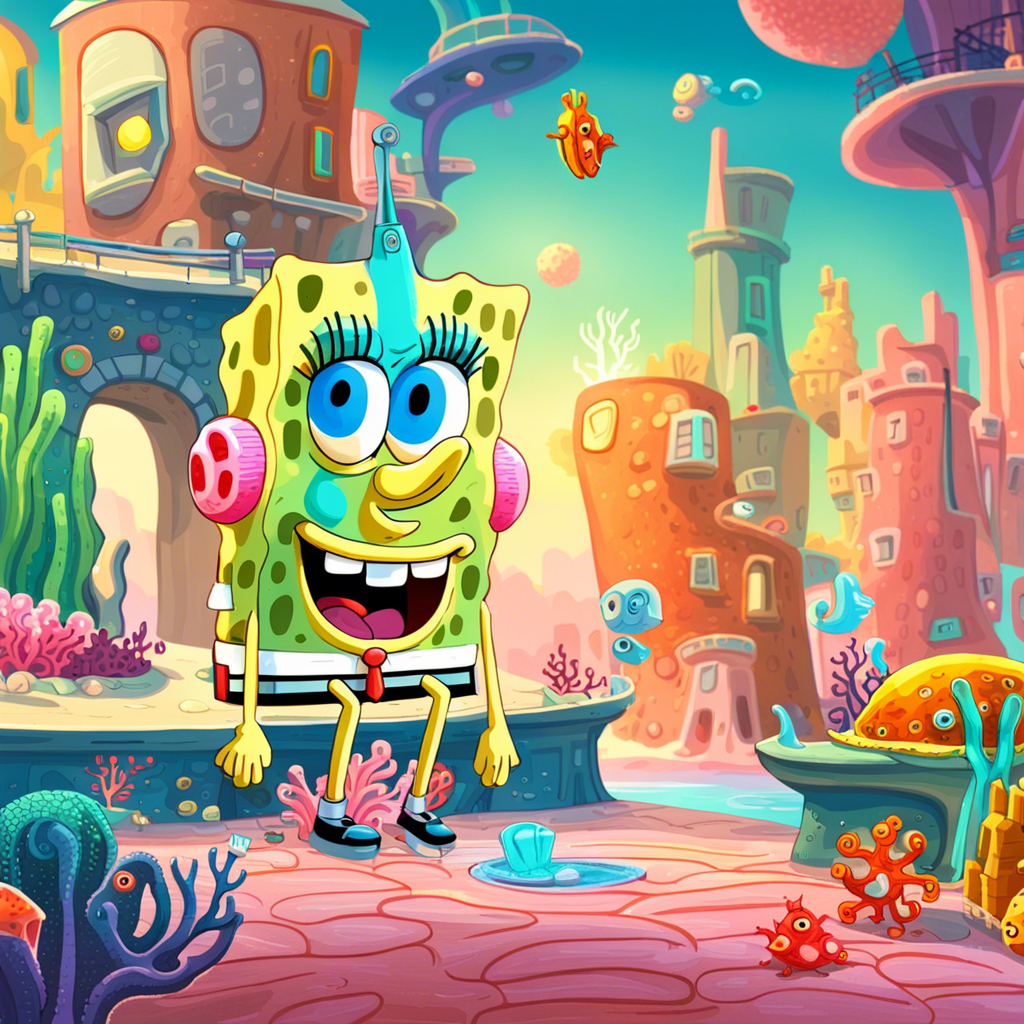 Andy's Aquatic Adventure with SpongeBob - TaleBot Bedtime Stories